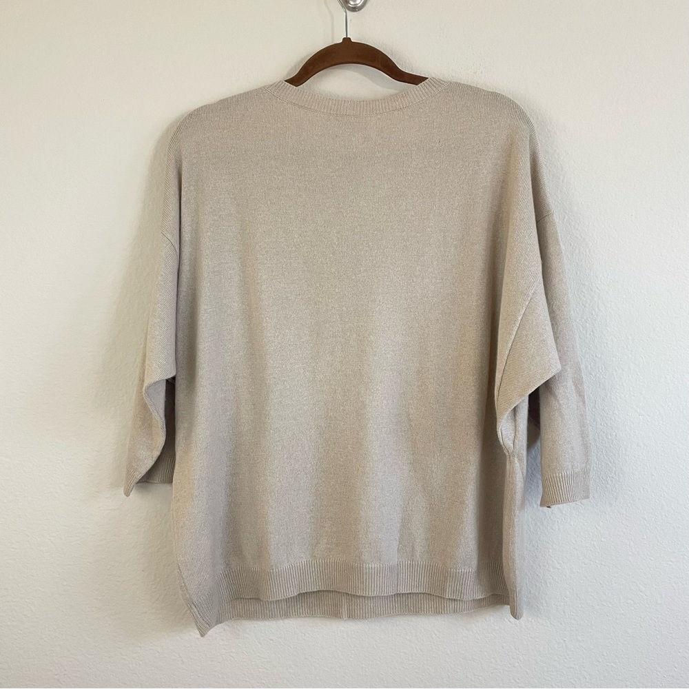 KOCH Polar Bear Merino Wool-Cashmere Blend Dolman Sweater Size‎ XS - Picture 5 of 7